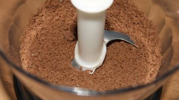 шоколадно-арахисовый тарт