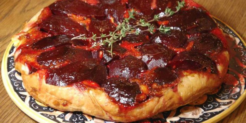 Рецепт свекольного тарта татен