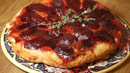 Свекольный тарт татен