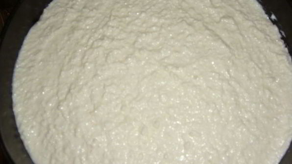 тарт без выпечки с творогом и нектаринами