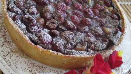 Тарт Малиново-грушевый перезвон