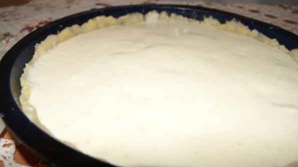 тарт с бананом и рикоттой