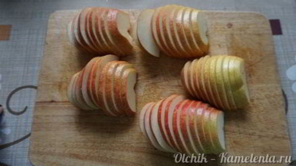 тарт с грушами и миндалем