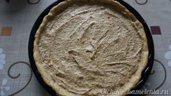 тарт с грушами и миндалем