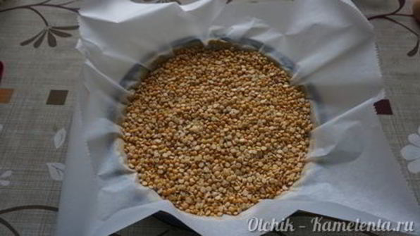 тарт с грушами и миндалем