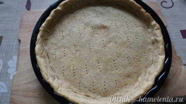 тарт с грушами и миндалем