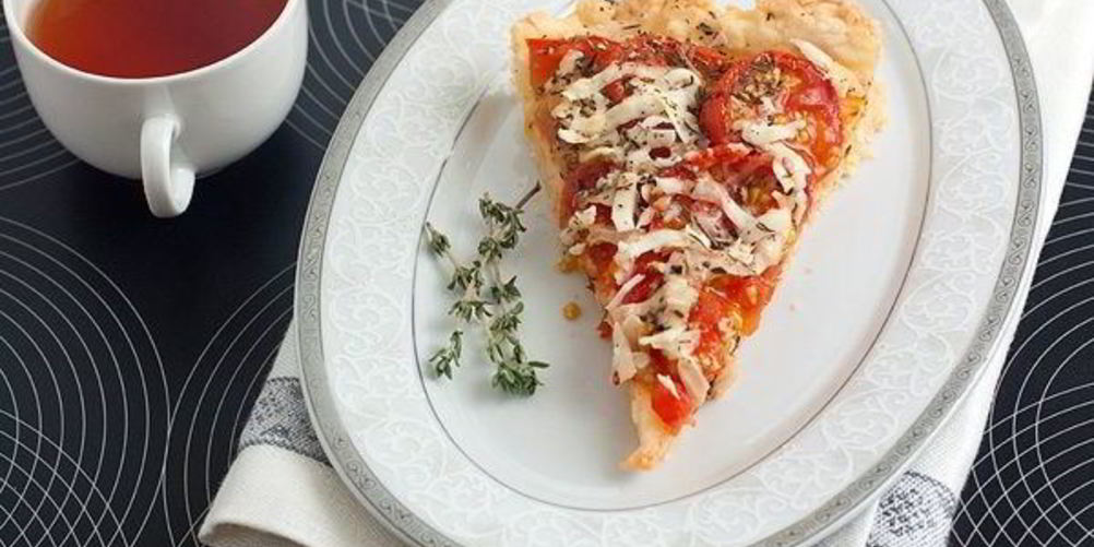 Рецепт тарта с помидорами черри