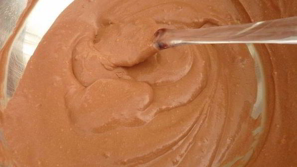 тарт с шоколадным муссом