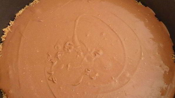 тарт с шоколадным муссом