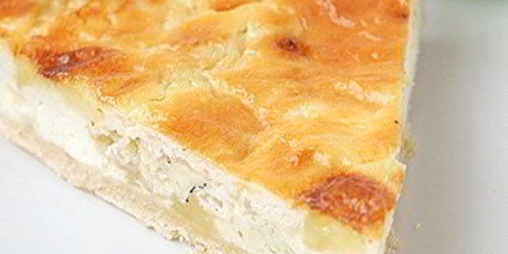 Рецепт тарта с сыром и луком