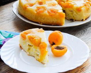 Тарт татен с бисквитным тестом