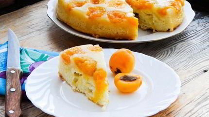 Тарт татен с бисквитным тестом