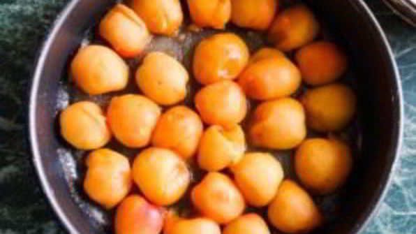 тарт татен с бисквитным тестом