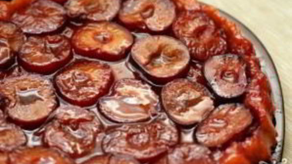 тарт татен со сливами