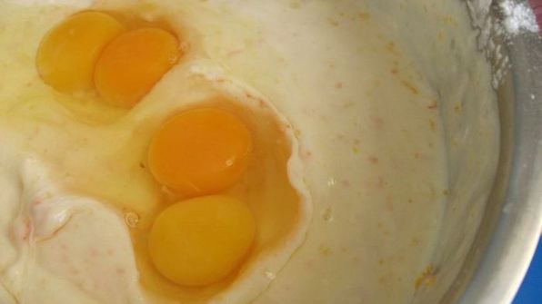 творожный тарт с мандариновым соусом