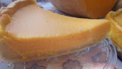 Тыквенный тарт с медом и лимонной цедрой