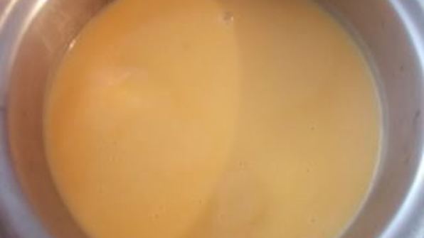 тыквенный тарт с медом и лимонной цедрой