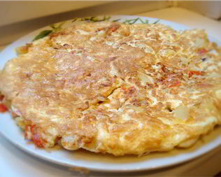 Тортилья с соусом айоли