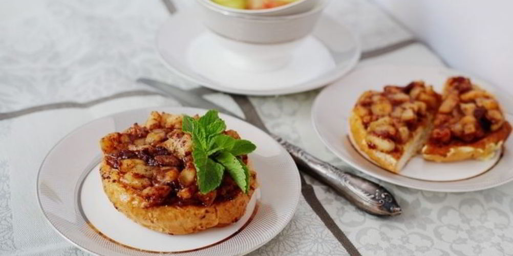Рецепт французских тостов с яблоками
