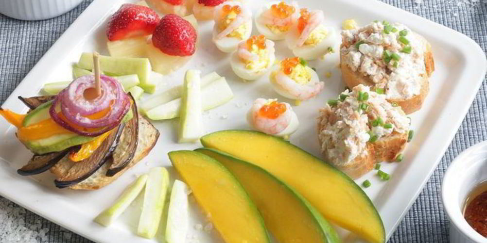 Рецепт тостов с овощами