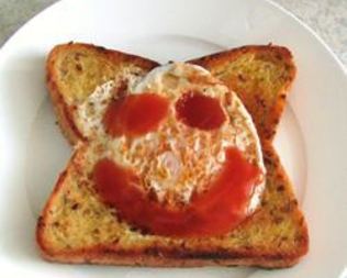 Веселая яичница