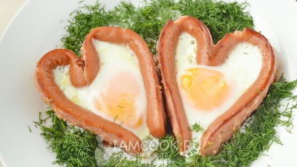 яичница для любимых