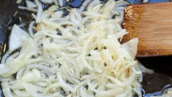 яичница с грибами