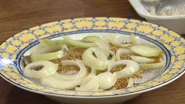 закуска из селедки с яблоками