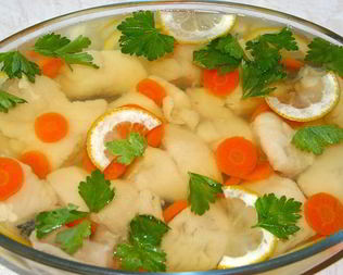 Заливное из осетра