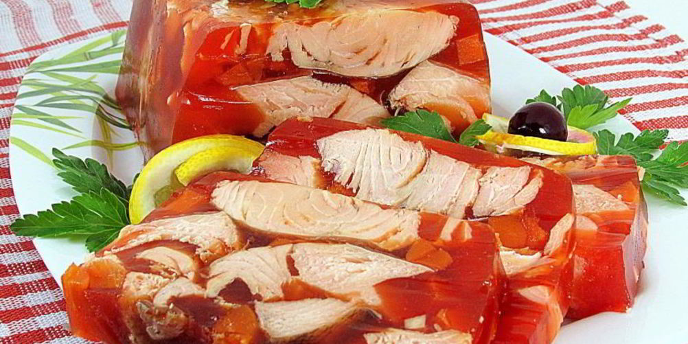 Рецепт заливного из судака