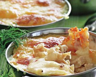 Куриный жюльен с грибами