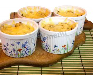 Жульен из лисичек