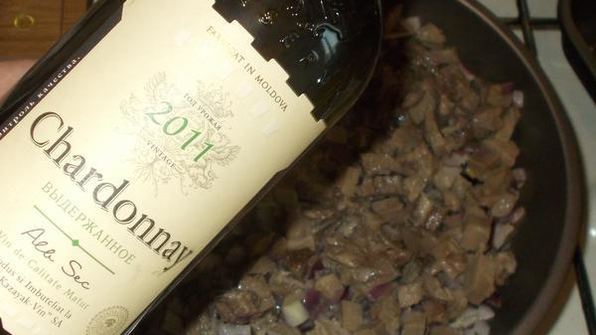 жульен из языка на манговом чатни