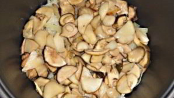 жульен с курицей в мультиварке