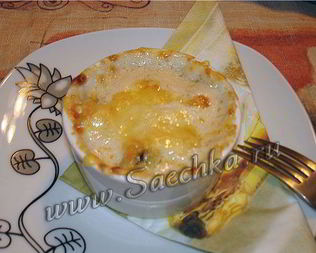 Жульен с курицей