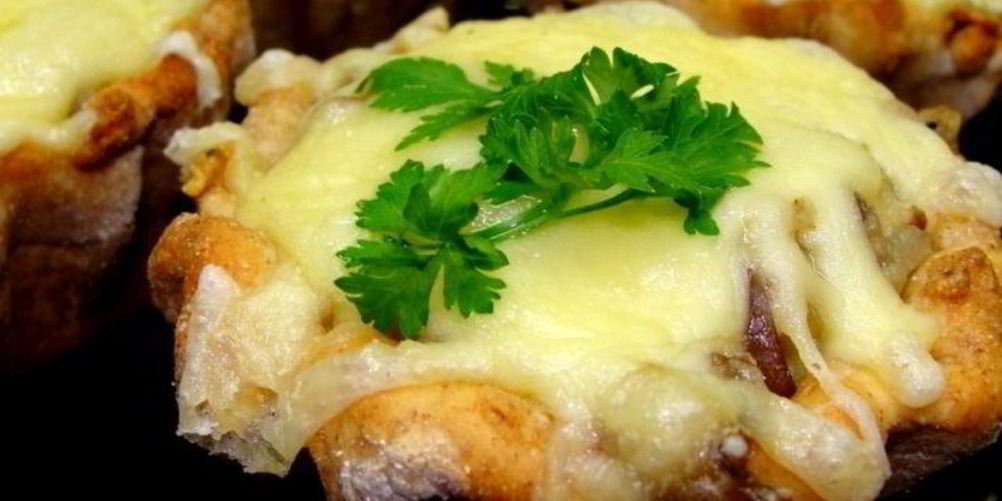 Рецепт жульена с плавленным сыром