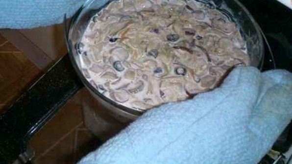 жюльен грибной с овощами