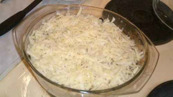 жюльен грибной с овощами