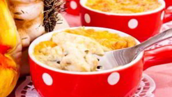 жюльен из белых грибов