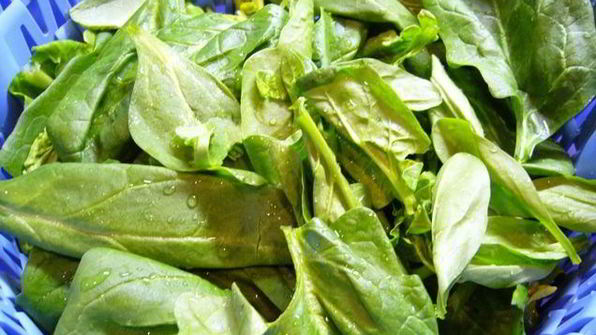 жюльен с грибами и шпинатом