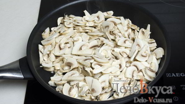 жюльен с грибами