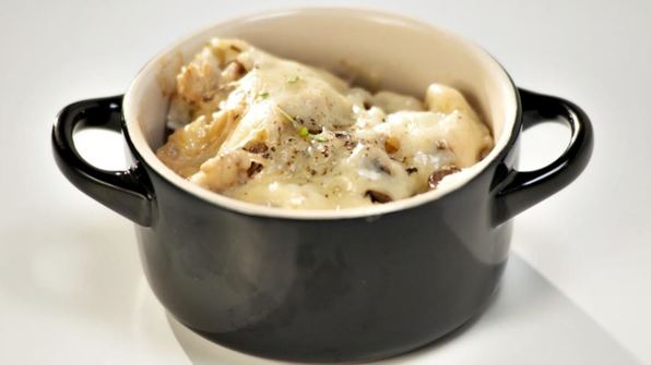 жюльен с курицей