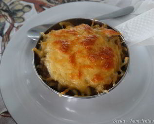 Жюльен с тыквой