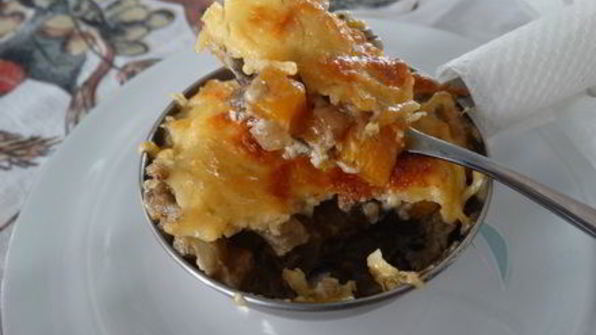 жюльен с тыквой