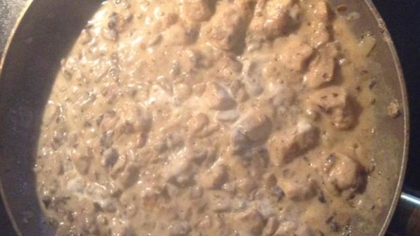 жюльен в грибных шляпках